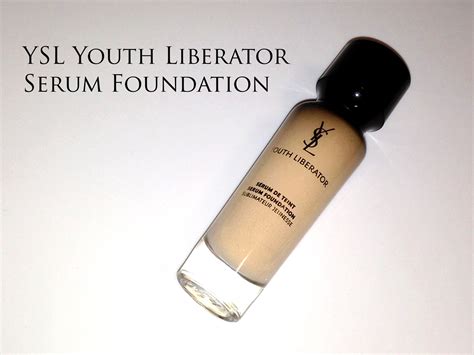 ysl youth liberator serum foundation colours|ysl youth liberator foundation.